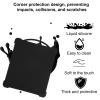 Protective Silicone Cover for Starlink Mini, Shockproof Case Anti-Scratch Shell Protector Compatible with Starlink Mini Accessories, Perfect for Outdoor Camping RV Hiking Boat Use (Black) view 4