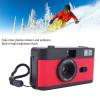 XUMIUZIY 35MM Film Camera, Reusable Lightweight Retro Camera with Built in Flash and Manual Focus, for Photography and Storytelling (Black Green) view 4