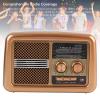 YUEHISY Radios Portable AM FM SW, Bluetooth Dual Power Portable Radio for Outdoor, Emergency, and Seniors (US Plug) view 2