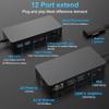 Dual HDMI+VGA Dock Works with Microsoft Surface Devices - 12-in-1 Triple Display Microsoft Surface Docking Station for Surface Pro (12/11/10/9/8/X/7/6/5/4), Surface Laptop, Surface Go, Surface Book view 3