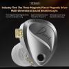 KZ Duonic in-Ear Monitor, Planar Magnetic + Dynamic Dual Driver IEM view 2