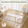 Wooden Baby Playpen view 4