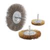 6mm 1/4" Shank Brass Plated Carbon Steel Wire Cup/Wheel/End Brush Drill Rotary Tools Wood Carving Rust Accessories Rotary Tools(10x Cup 50mm) view 4