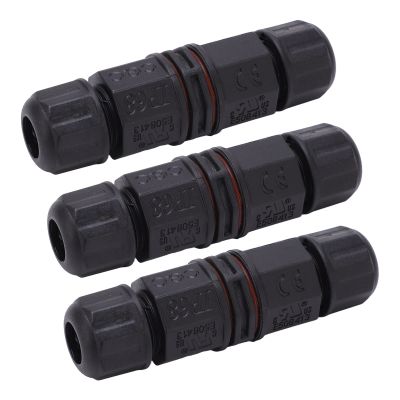 Drfeify Pin Power Connector for LED Power, IP68 Connector for Underwater Lights, Fountains
