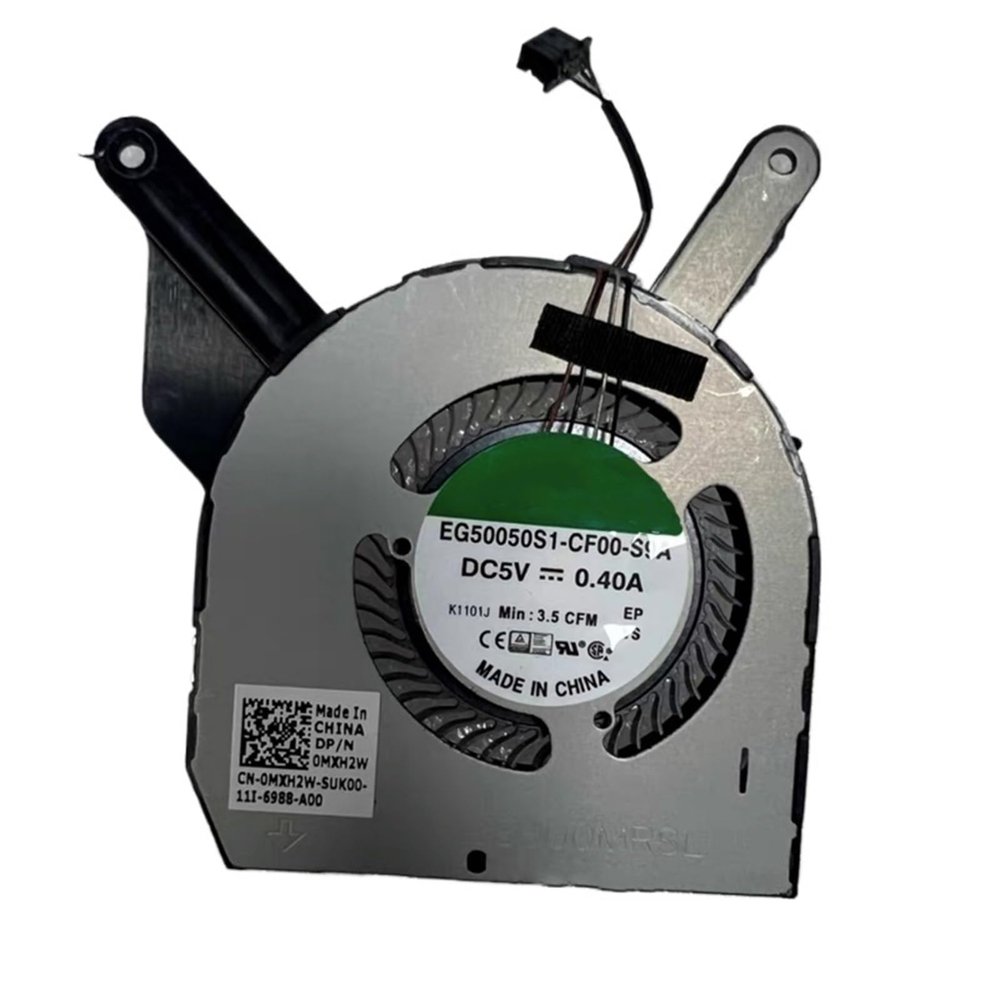 0MXH2W 0XYG4C for Latitude 5400 5402 Laptop Cooling Fan Cooler Fan Heatsink Radiator CN-0MXH2W CN-0XYG4C(Silver Cooling Fan)