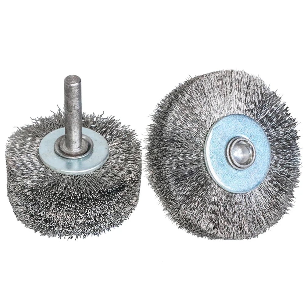 50mm/60mm Stainless Steel Wire Brush Rotary Tool for Drill Polishing Grinding Wheel Brush(60mm)