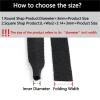 1~50m Braided Cable Sleeve Diameter 4~30mm PET Heat Shrink Tube Insulation Flam Retardant Shrinkable Wire Wrap(Orange,16mm,5 Meters) view 2