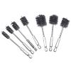 1/4" Hex Shank Power Drill Wire Brush of Stainless Steel Twisted-in-Wire for Bore Cleaning Deburring Polishing Hand Tools Metal(10mm Continuous End) view 1