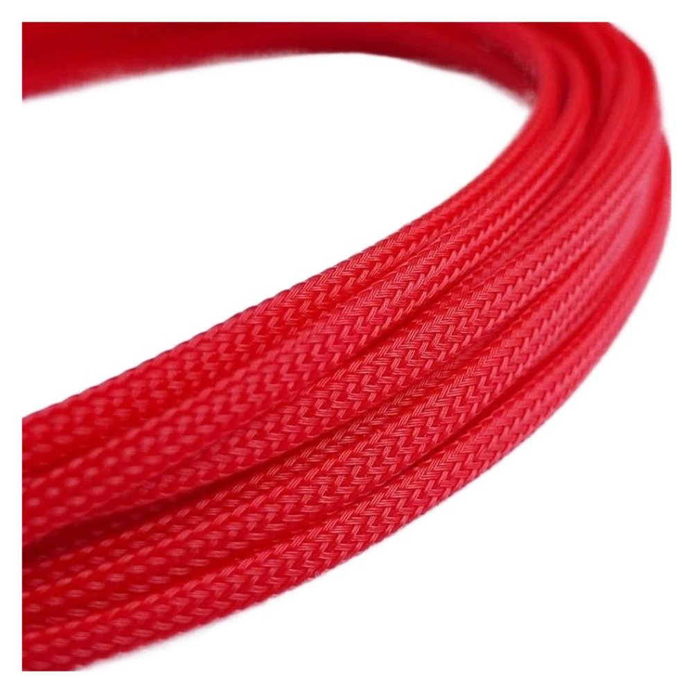 1/10M High Density PET Braid Sleeving Expandable Sleeve Wire Wrap Insulated Protector Sheath(Color 6,10mm,1 Meter)