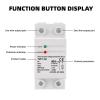 40A 63A 230V Din Rail Automatic Recovery Reconnect Over Voltage and Under Voltage Protective Device Protection Relay Protector(40A) view 4