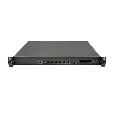1U Firewall Appliance, OPNsense, VPN, Network Security Hardware, I5 3210M, RZ02, 6 x Intel 2.5GbE 226-V LAN, 4 x I350 1GbE LAN, Console, 0 RAM, 0 Storage, Barebone No System