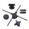 3D Holographic Projector, WIFI Hologram Christmas Lights Fan, Screen Led Logo Advertising Lights Support APP PC High Brightness(42cm) view 2