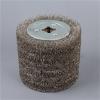 1pc 120 * 100 * 19mm Stainless Steel Wire Drum Polishing Wheel Electric Brush for Woodworking Metalworking(Stainless,Wire Diameter 0.3mm) view 2