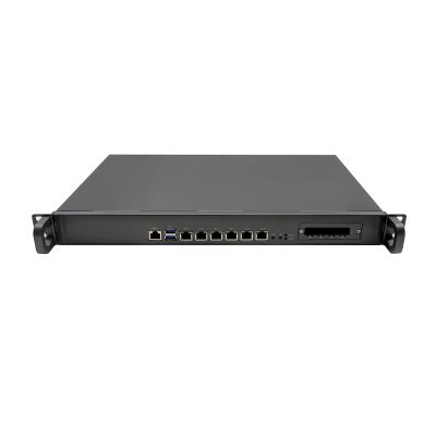 1U Firewall Appliance, OPNsense, VPN, Network Security Rackmount Hardware, I5 3210M, RZ02, 6 x Intel 2.5GbE 226-V LAN, 4 x SFP, Console, 2G RAM, 32G SSD