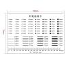 ZTBH Microscope Accessories Kit Appearance Standard Card Gauge Point Transparent Comparison Card PET Ruler Dot Line Microscope Slides view 4