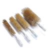 Brush 20-100mm Copper Plated Steel Wire Brushes for Cleaning Deburring Polishing Dirt Removal with M12 Thread Handle(Diameter50) view 3