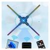 3D Holographic Projector, WIFI Hologram Christmas Lights Fan, Screen Led Logo Advertising Lights Support APP PC High Brightness(42cm HD) view 4