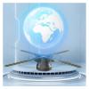65cm 3D Fan Hologram Projector Wifi Led 3D Display Advertising Logo Light Remote Advertise Display Light Logo Lamp High Brightness view 2