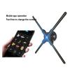 65cm 3D Fan Hologram Projector Wifi Led 3D Display Advertising Logo Light Remote Advertise Display Light Logo Lamp High Brightness view 3