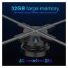 3D Hologram Projector Fan, Remote Wifi Control Commercial Advertising Display Hologram Projector 32G SD Card High Brightness(80cm) view 2