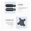 3D Hologram Projector Fan, Remote Wifi Control Commercial Advertising Display Hologram Projector 32G SD Card High Brightness(80cm) view 3
