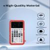 Case for Texas Instruments TI-84 Plus CE Color Graphing Calculator,UYRUREL Premium Silicone Material,Shock-Absorbing and Anti Drop Protection Soft Shell,Red. view 3