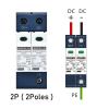 100V 250V 500V 1000V Surge Arrester Protective Lightning Protector 20KA 40KA New Energy DC Surge Protector(2P 20-40KA,DC100V) view 2