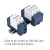 100V 250V 500V 1000V Surge Arrester Protective Lightning Protector 20KA 40KA New Energy DC Surge Protector(2P 20-40KA,DC100V) view 4