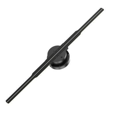 45cm WIFI 3D Holographic Projector, 352LED Holographic Player Fan For Image Video Store Bar Party Advertising Display High Brightness