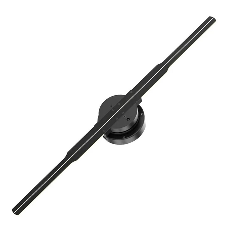 45cm WIFI 3D Holographic Projector, 352LED Holographic Player Fan For Image Video Store Bar Party Advertising Display High Brightness