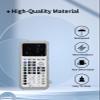 Case for Texas Instruments TI-84 Plus CE Color Graphing Calculator,UYRUREL Premium Silicone Material,Shock-Absorbing and Anti Drop Protection Soft Shell,Gray. view 3