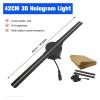 42CM 3D Hologram Fan, WiFi 3D Holographic Projector, Advertising Display Light Holographic Projector High Brightness view 3