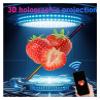 46CM Naked Eye Stereo 3D Holographic LED Fan, 3D Hologram, Hologram Projector Advertising Transparent Display High Brightness view 4