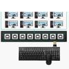 8 Ports USB Keyboard Mouse Synchronizer Controller, Sharing with One Set of Keyboard and Mouse, Plug and Play Distributor Support for Windows/Linux view 2