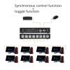 8 Ports USB Keyboard Mouse Synchronizer Controller, Sharing with One Set of Keyboard and Mouse, Plug and Play Distributor Support for Windows/Linux view 4