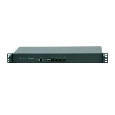 1U Rackmount Firewall Hardware Celeron J4125, OPNsense, VPN, Network Security Appliance, Router PC, RZ07, 4 x Intel 2.5GbE LAN, Console, 4G RAM, 128G SSD