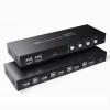 8 Ports USB Synchronizer, Computer and Mobile Phone Controller, 1 Controller 8 Shared Cascade, Keyboard and Mouse Synchronous Control, Game Multi Open view 1