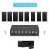 8 Ports USB Synchronizer, Computer and Mobile Phone Controller, 1 Controller 8 Shared Cascade, Keyboard and Mouse Synchronous Control, Game Multi Open view 3