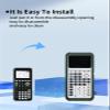 Case for Texas Instruments TI-84 Plus CE Color Graphing Calculator,UYRUREL Premium Silicone Material,Shock-Absorbing and Anti Drop Protection Soft Shell,Green. view 4
