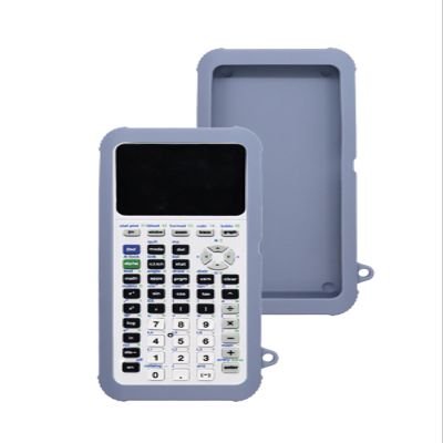 Case for Texas Instruments TI-84 Plus CE Color Graphing Calculator,UYRUREL Premium Silicone Material,Shock-Absorbing and Anti Drop Protection Soft Shell,Lavender Ash.