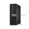 Dell OptiPlex 7040 Small Form Factor PC, Quad Core i5-6500, 8GB RAM, 256GB SSD, WiFi, Bluetooth, Keyboard & Mouse, Windows11 Pro (Renewed) view 3