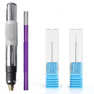 U8 Alloy Sliding Drill Bit and Punch for Removing Stripped Screws Carbide Extractor Bits Compatible for Smartphone Tablet Laptop PCB Repair (4pcs)