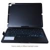Bewinner Wireless Folding Bluetooth Keyboard with 360 Degrees Rotation Stand Cover Case Fit for iOS Tablet, & Comfortable to Touch (Black) view 3