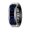 E EYAFA Smart Ring Health Tracker with Display Screen, Sleep Tracker with Heart Rate, Fitness Ring Step Tracker for Activity Monitoring/Steps/Calories,Wireless Charging, for iOS Android (Silver, #10) view 3