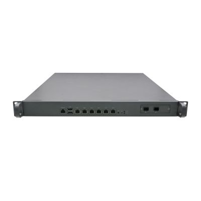 1U Firewall Appliance 10GbE with Redundancy Power Supply, OPNsense, Untangle, Sophos, Kerio, VPN, I5 9400, RZ09, 6 x 1GbE LAN, 2 x SFP+, 16G RAM, 128G SSD