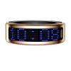 E EYAFA Smart Ring Health Tracker with Display Screen, Sleep Tracker with Heart Rate, Fitness Ring Step Tracker for Activity Monitoring/Steps/Calories,Wireless Charging, for iOS Android (Gold, #13) view 2