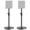 Height Adjustable Floor Speaker Stands for Sony Bravia Theatre Quad HT-A9M2 Stands - Heavy-Duty Surround Speaker Stand Pair for Sony HT-A9M2 Speaker Stand with Cable Management view 1
