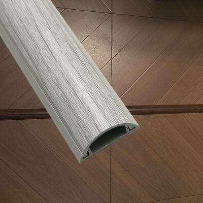 Cable Concealer 2 4/5in Width, Heavy Duty Cord Hider for Workshop/Computer/Living Room, Wood Grain Cord Cover Cable Raceway(A - 1 PC,L x Outer Width 12in x 2.8in)