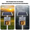 Speed Limit Sign with Solar Power, Reflective Aluminum Radar Speed Sign Speed Radar Detectors for Cars, with Accessories, 20"x27"/24"x35" view 3