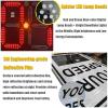 Speed Limit Sign with Solar Power, Reflective Aluminum Radar Speed Sign Speed Radar Detectors for Cars, with Accessories, 20"x27"/24"x35" view 4
